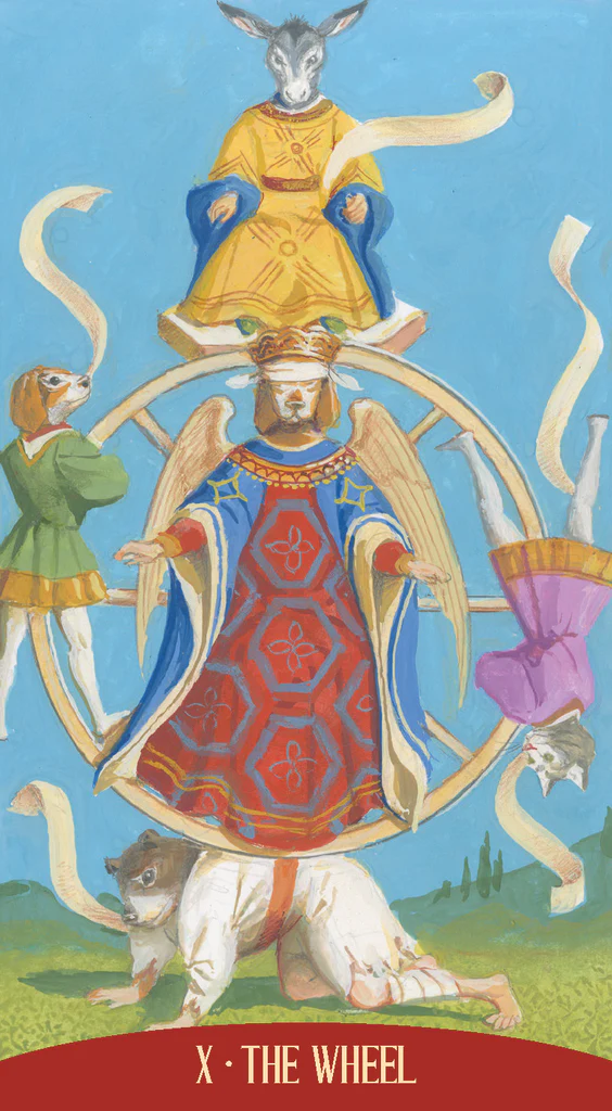 Royal Animals Tarot Cards
